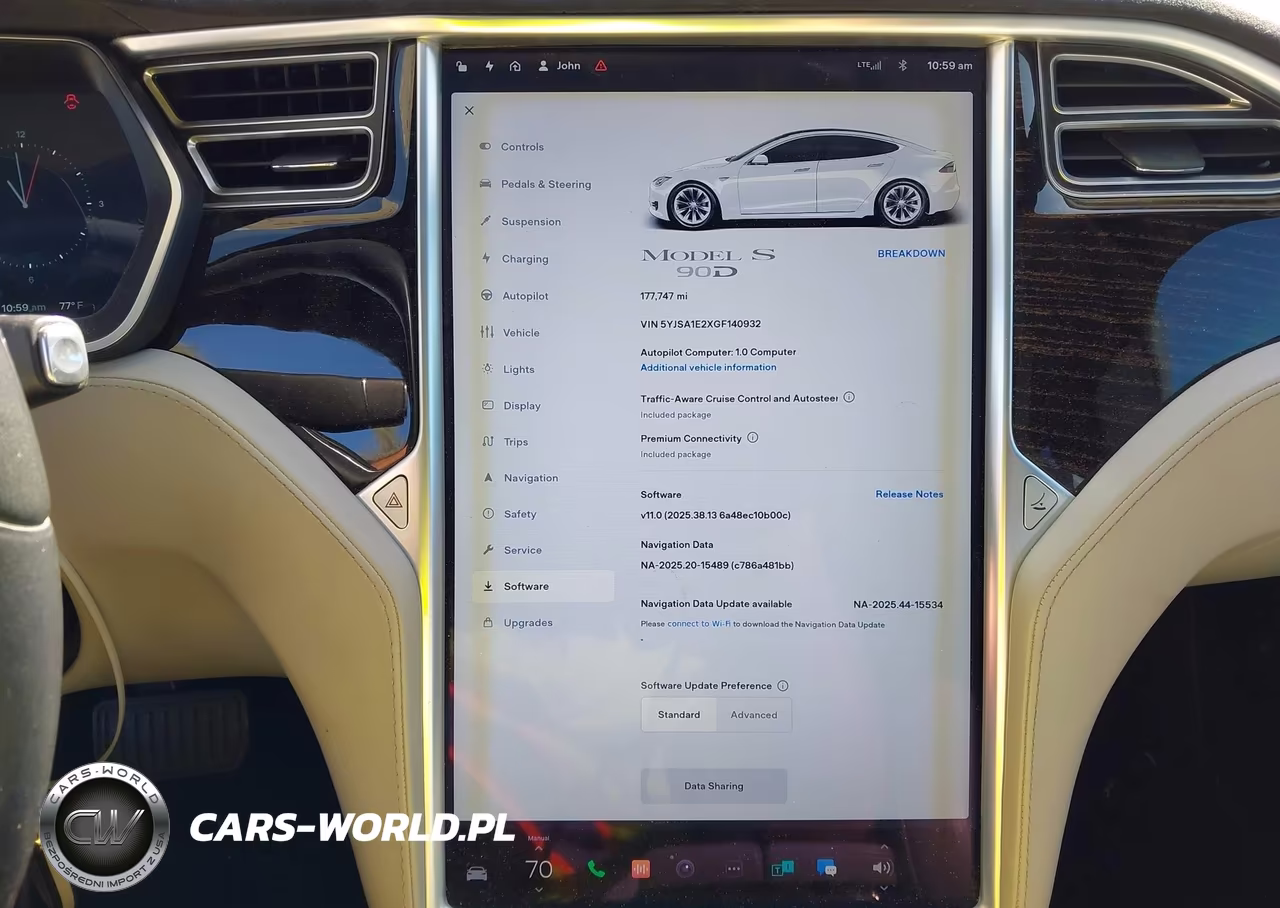 2016 Tesla Model S 60D-70D-75D-85D-90D VIN:5YJSA1E2XGF140932 - 18