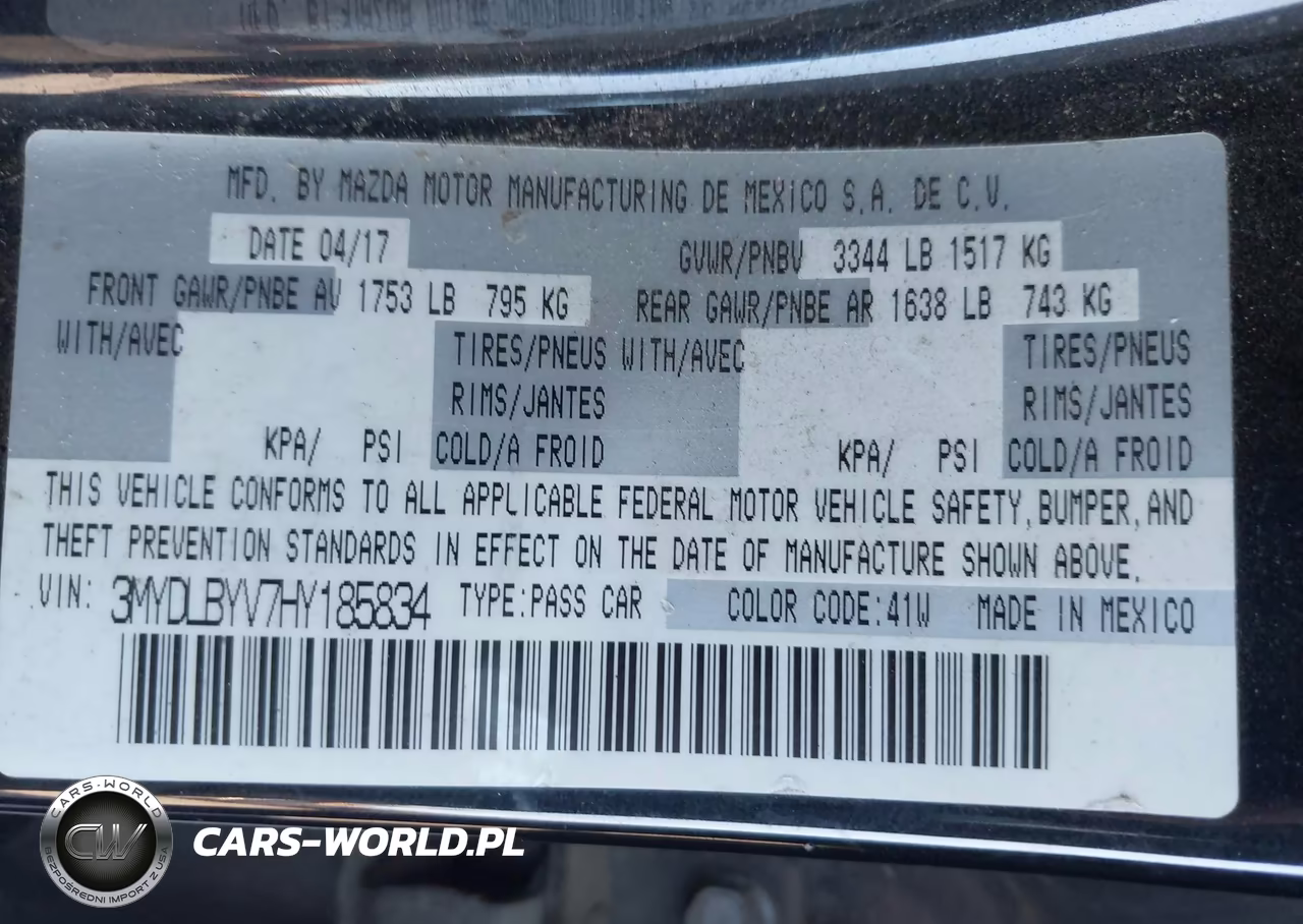 2017 Toyota Yaris Ia VIN:3MYDLBYV7HY185834 - 9