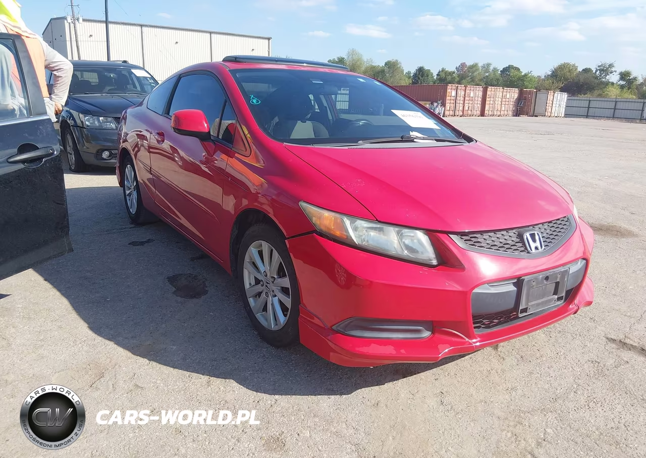 2012 Honda Civic Ex VIN:2HGFG3B87CH522491 - 1