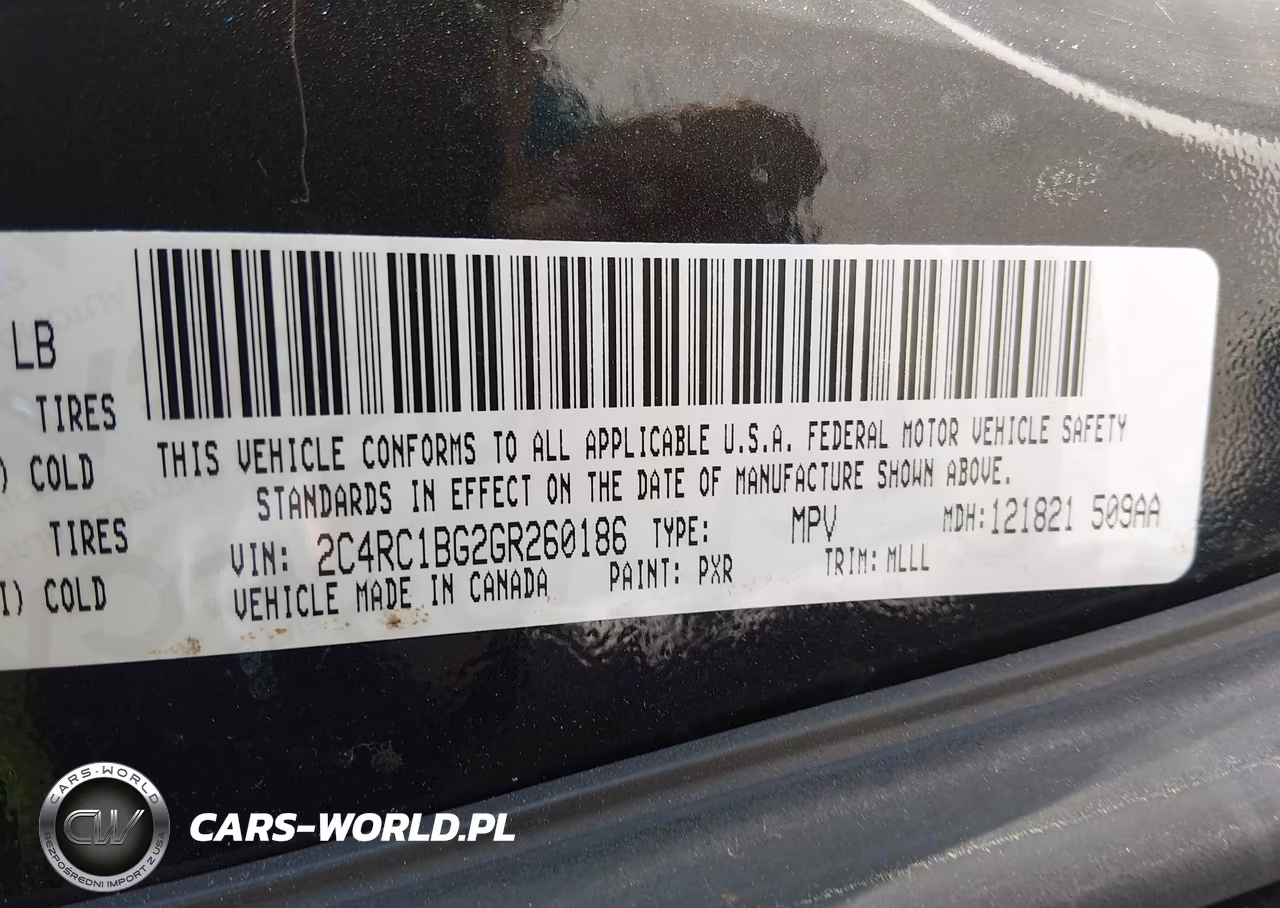 2016 Chrysler Town & Country Touring VIN:2C4RC1BG2GR260186 - 9