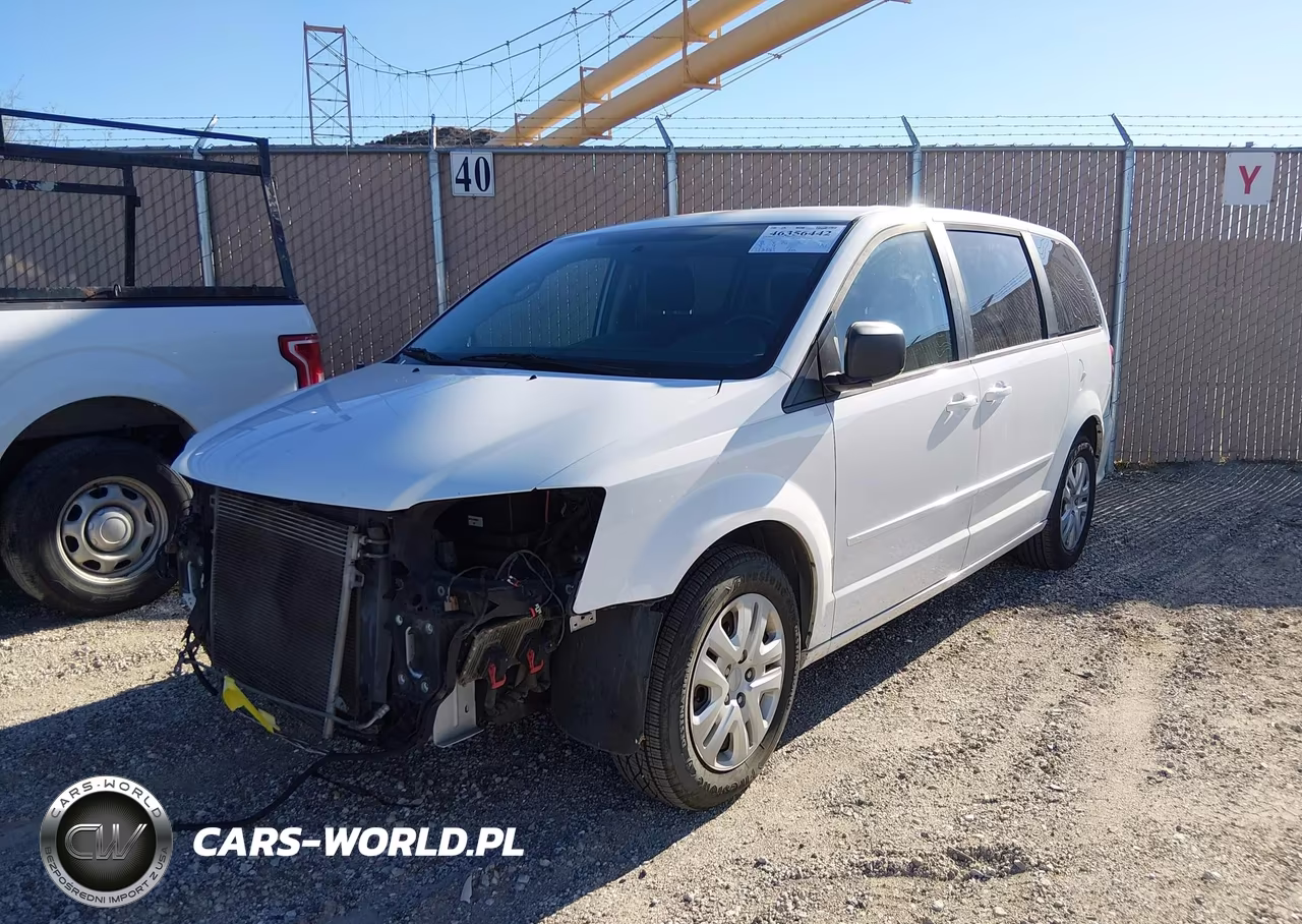 2016 Dodge Grand Caravan Se VIN:2C4RDGBG1GR202165 - 2