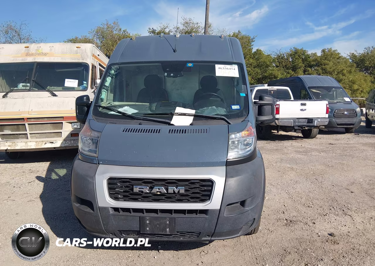 2021 Ram Promaster 3500 Cargo Van High Roof 159 Wb Ext VIN:3C6MRVJG9ME579431 - 12