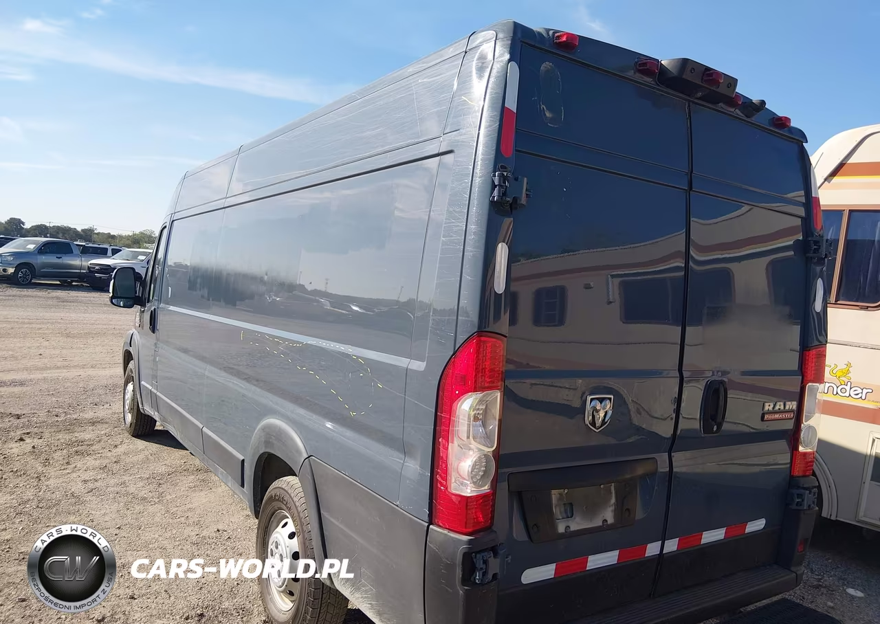 2021 Ram Promaster 3500 Cargo Van High Roof 159 Wb Ext VIN:3C6MRVJG9ME579431 - 3