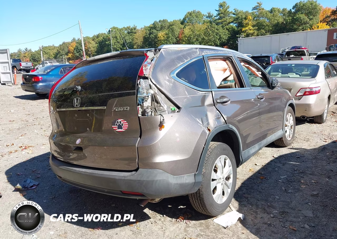 2012 Honda Cr-V Ex-L VIN:5J6RM4H71CL011896 - 4