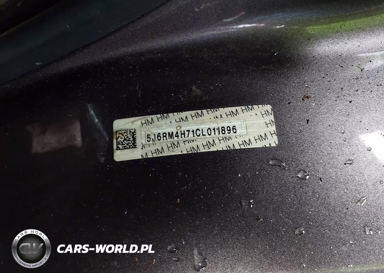 2012 Honda Cr-V Ex-L VIN:5J6RM4H71CL011896 - 9