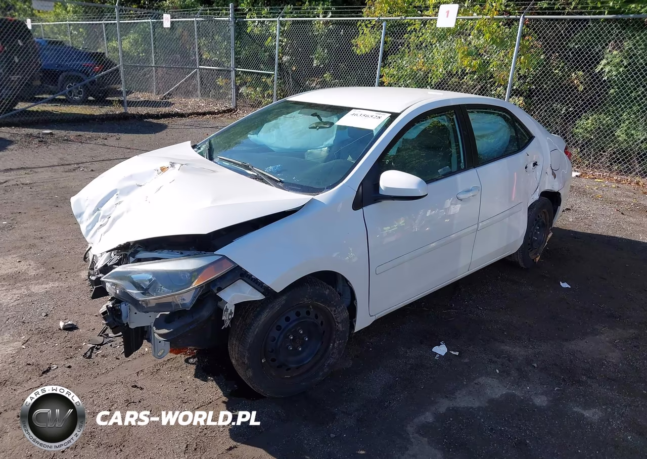 2016 Toyota Corolla Le VIN:2T1BURHE4GC672287 - 2