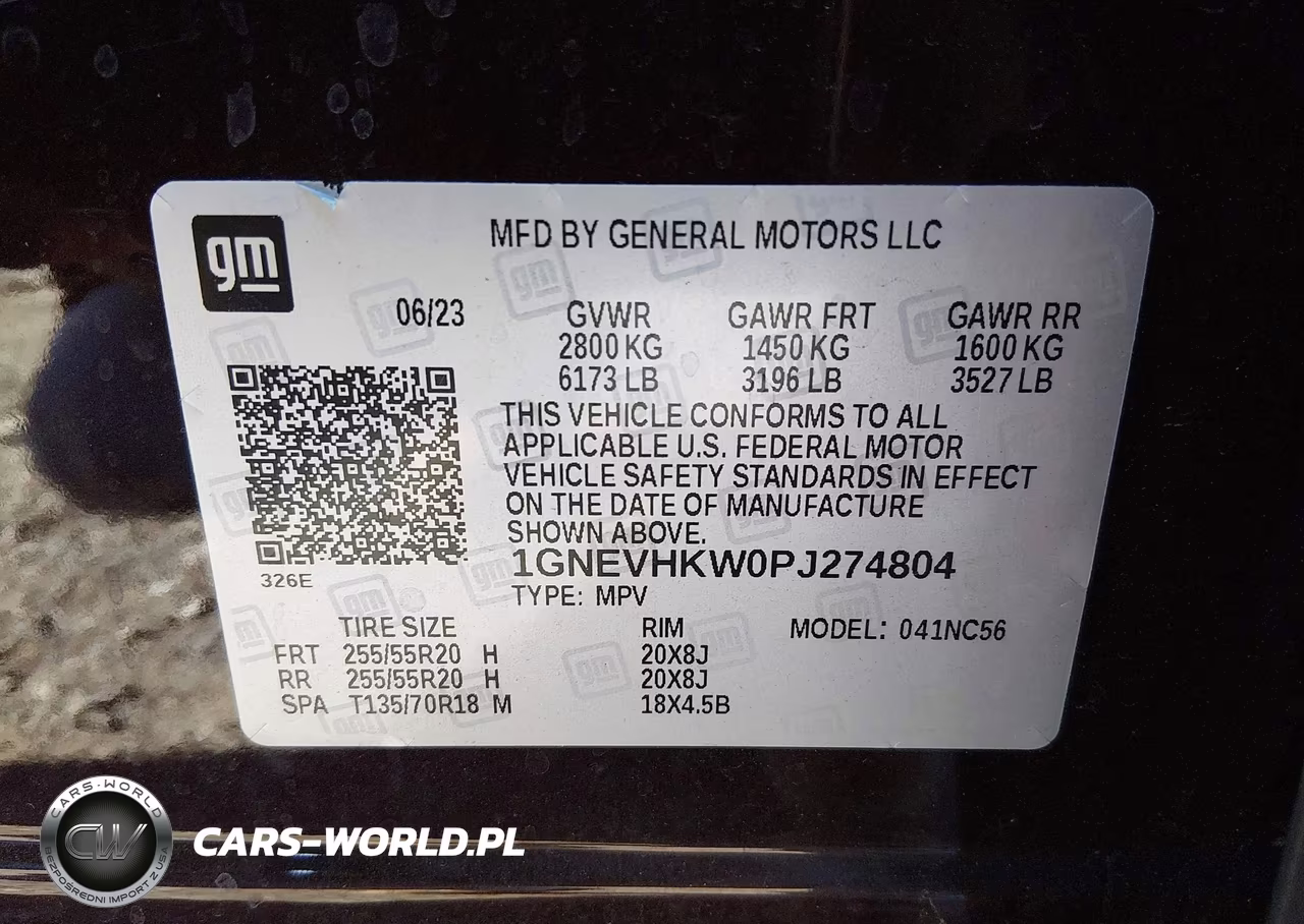 2023 Chevrolet Traverse Awd Lt Leather VIN:1GNEVHKW0PJ274804 - 9