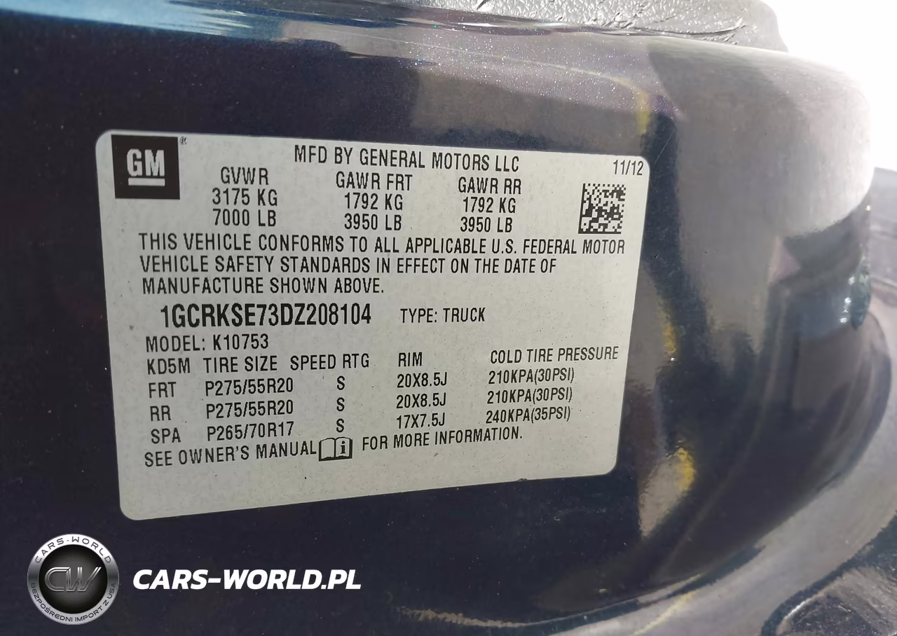 2013 Chevrolet Silverado 1500 Lt VIN:1GCRKSE73DZ208104 - 9