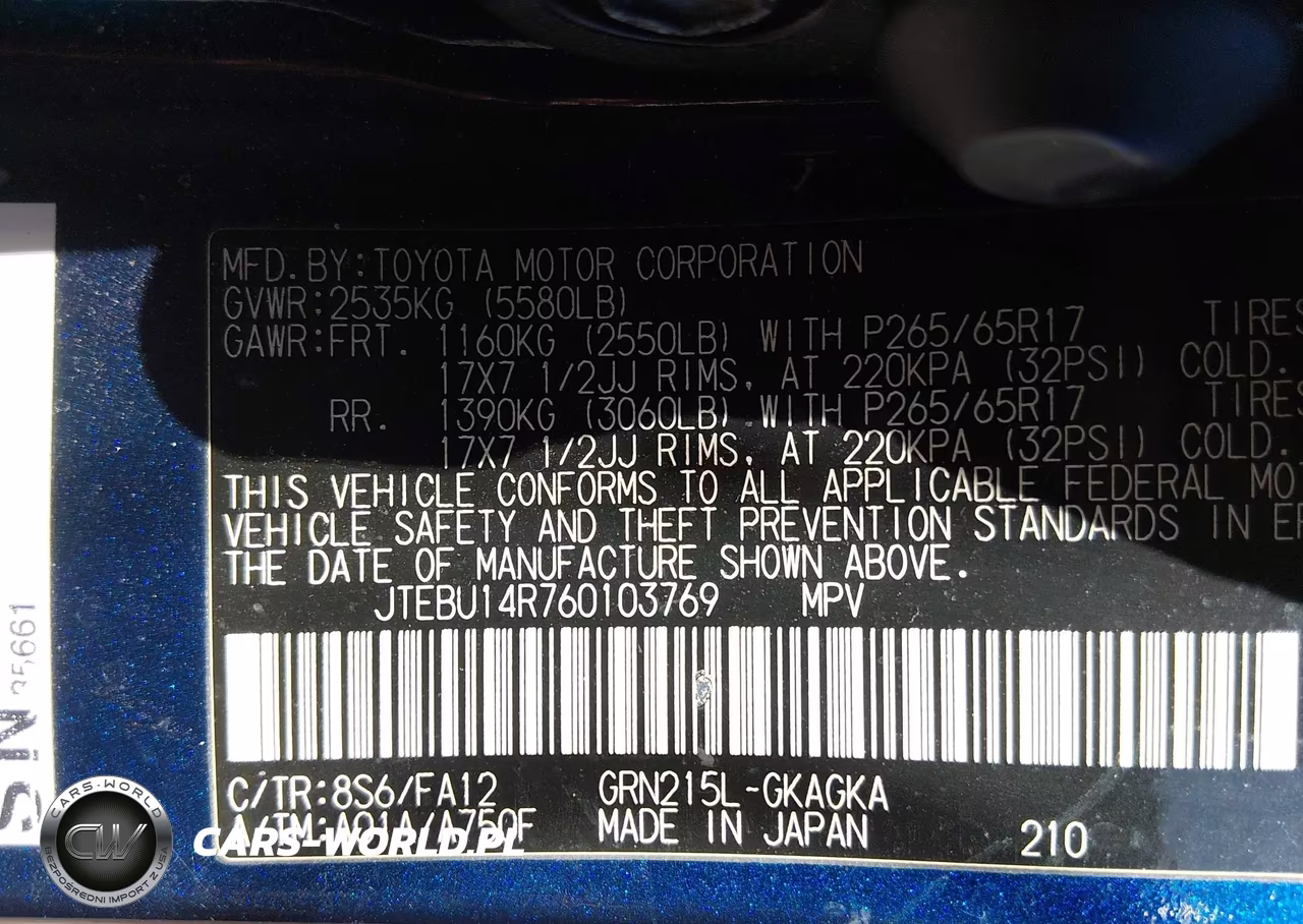 2006 Toyota 4Runner Sr5 V6 VIN:JTEBU14R760103769 - 9