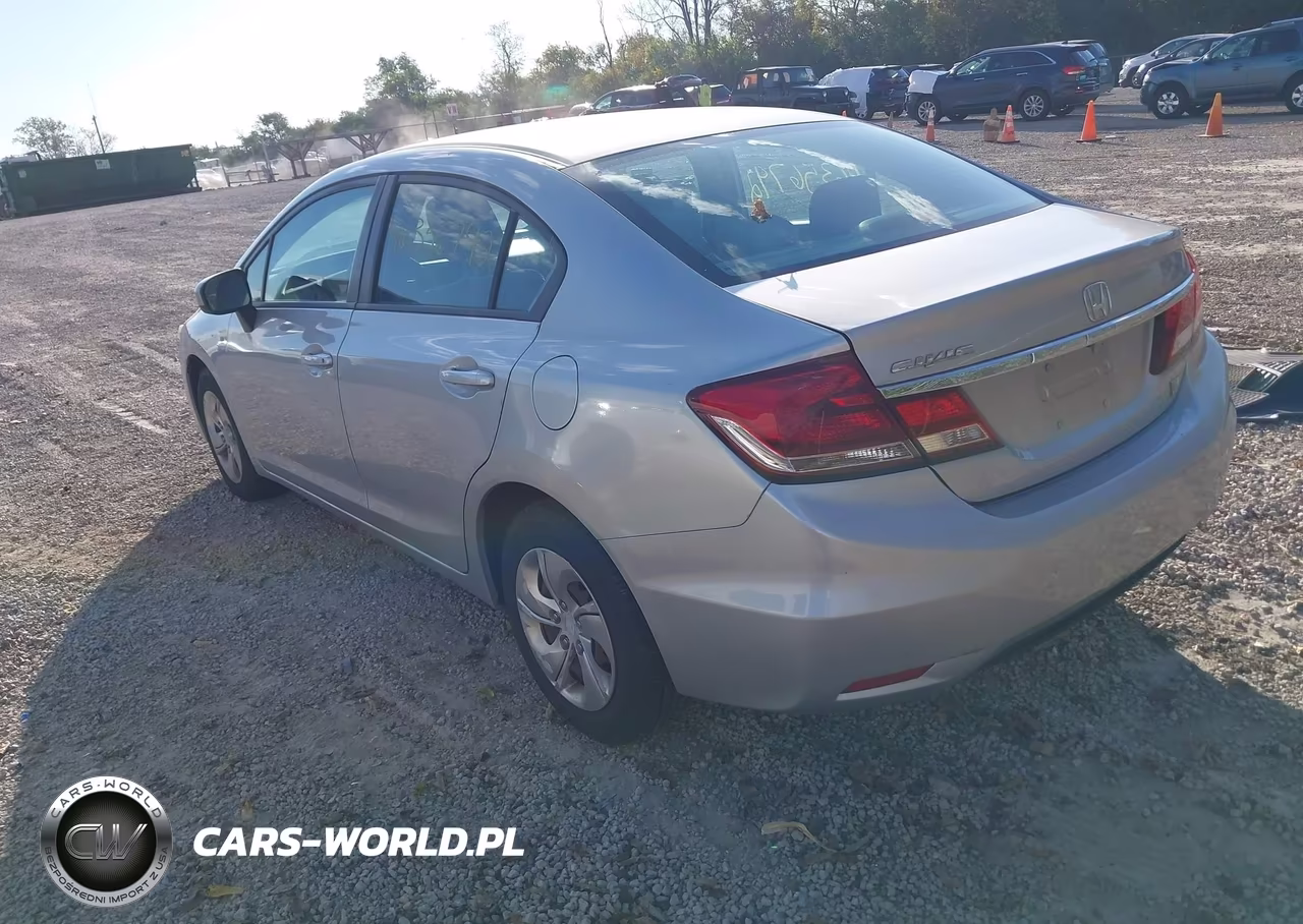 2015 Honda Civic Lx VIN:19XFB2F5XFE116695 - 3