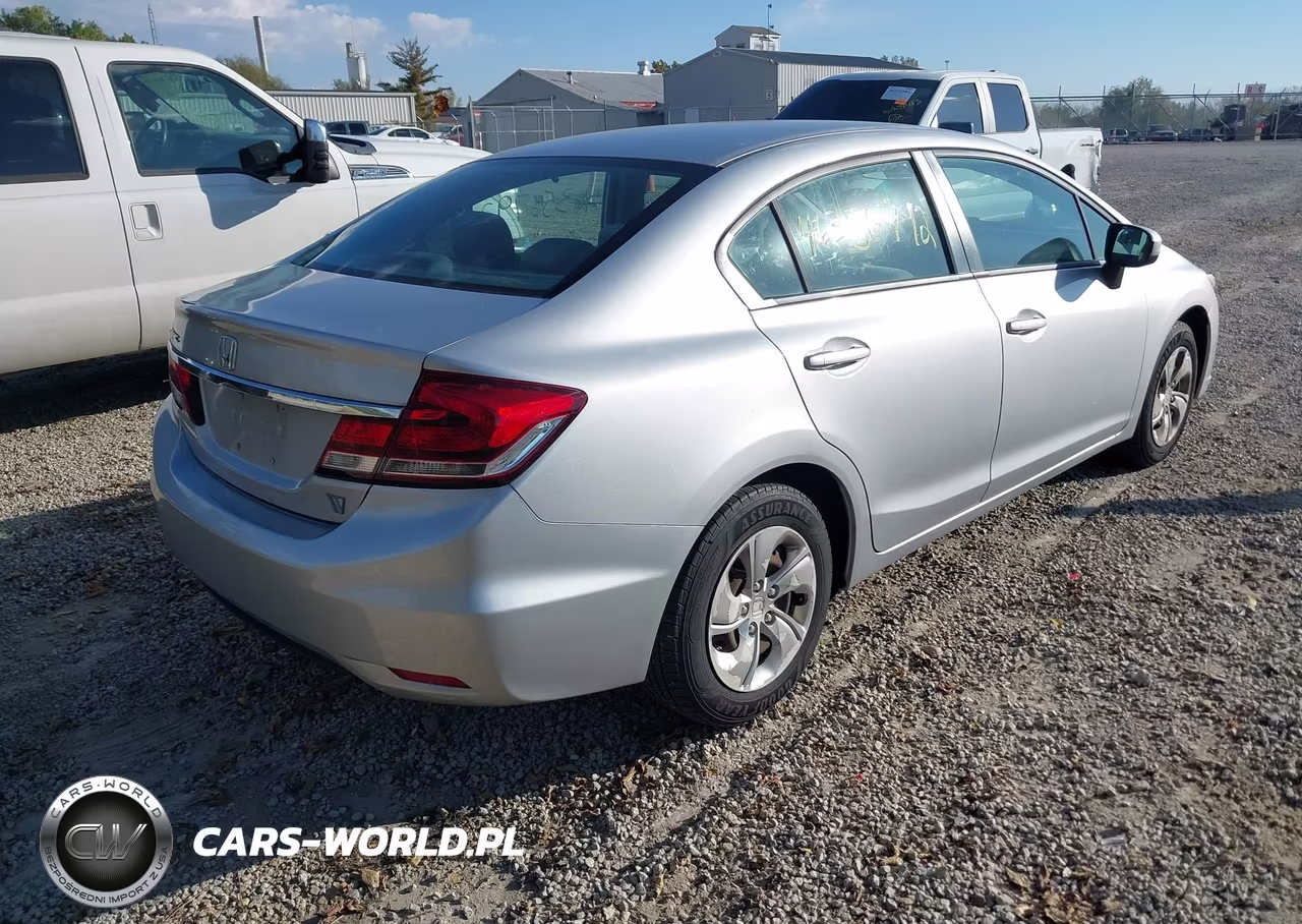2015 Honda Civic Lx VIN:19XFB2F5XFE116695 - 4