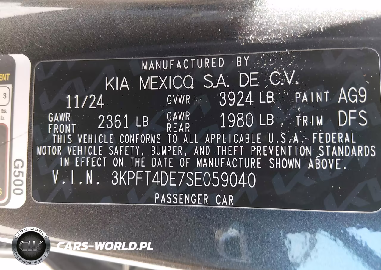 2025 Kia K4 Lxs VIN:3KPFT4DE7SE059040 - 9