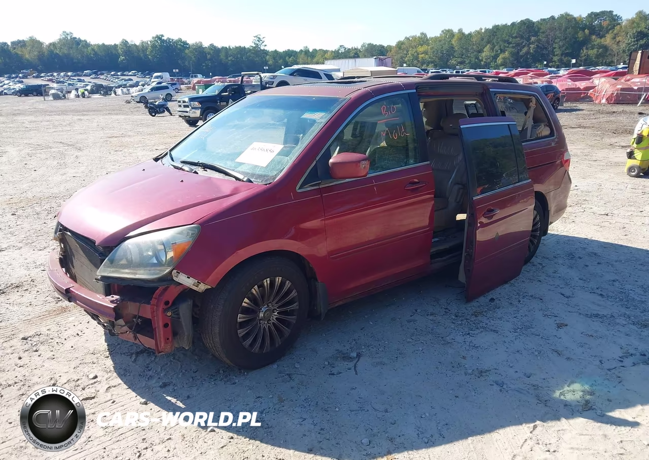 2006 Honda Odyssey Touring VIN:5FNRL38866B047960 - 2