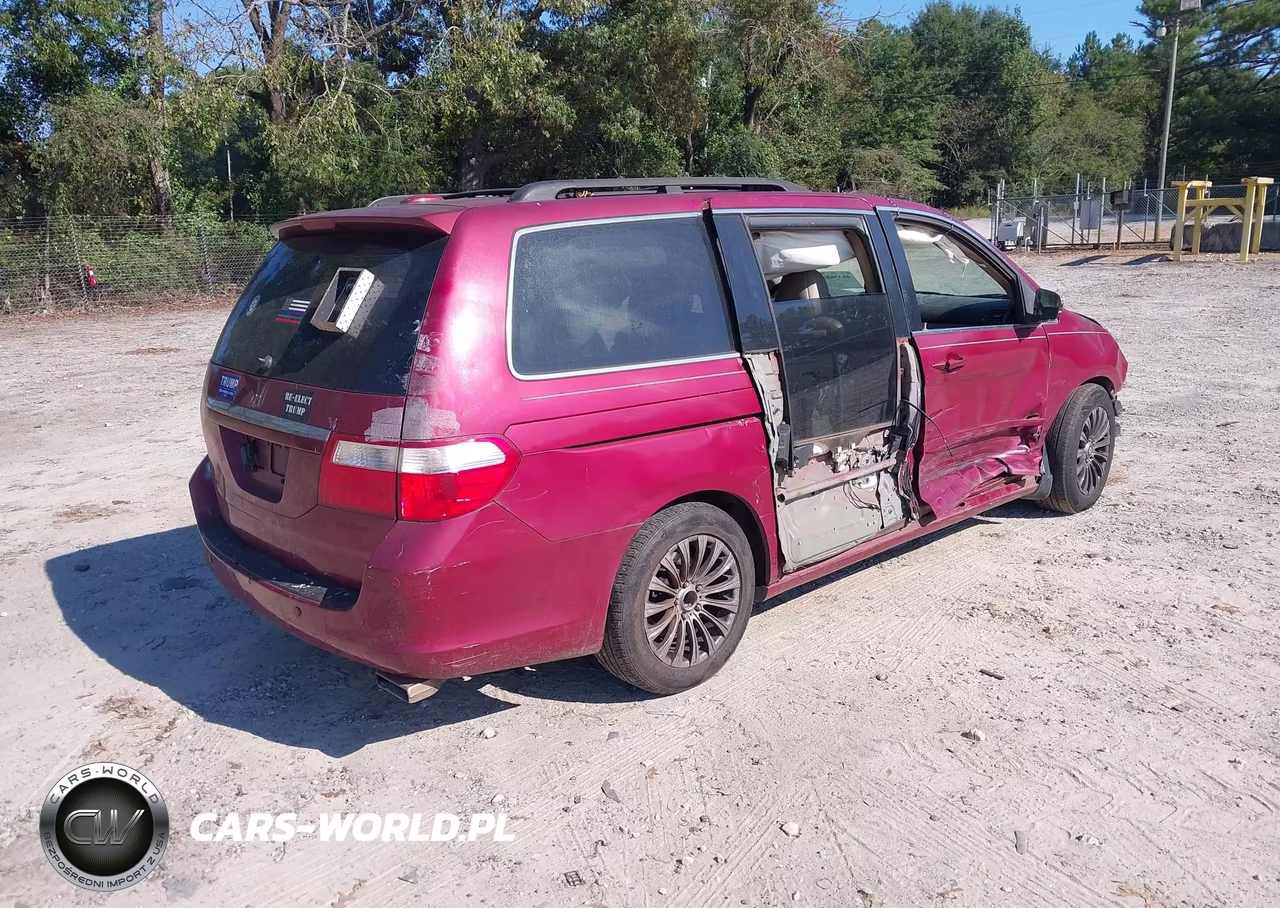 2006 Honda Odyssey Touring VIN:5FNRL38866B047960 - 4