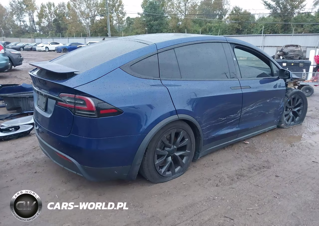 2024 Tesla Model X Long Range VIN:7SAXCDE54RF449670 - 4