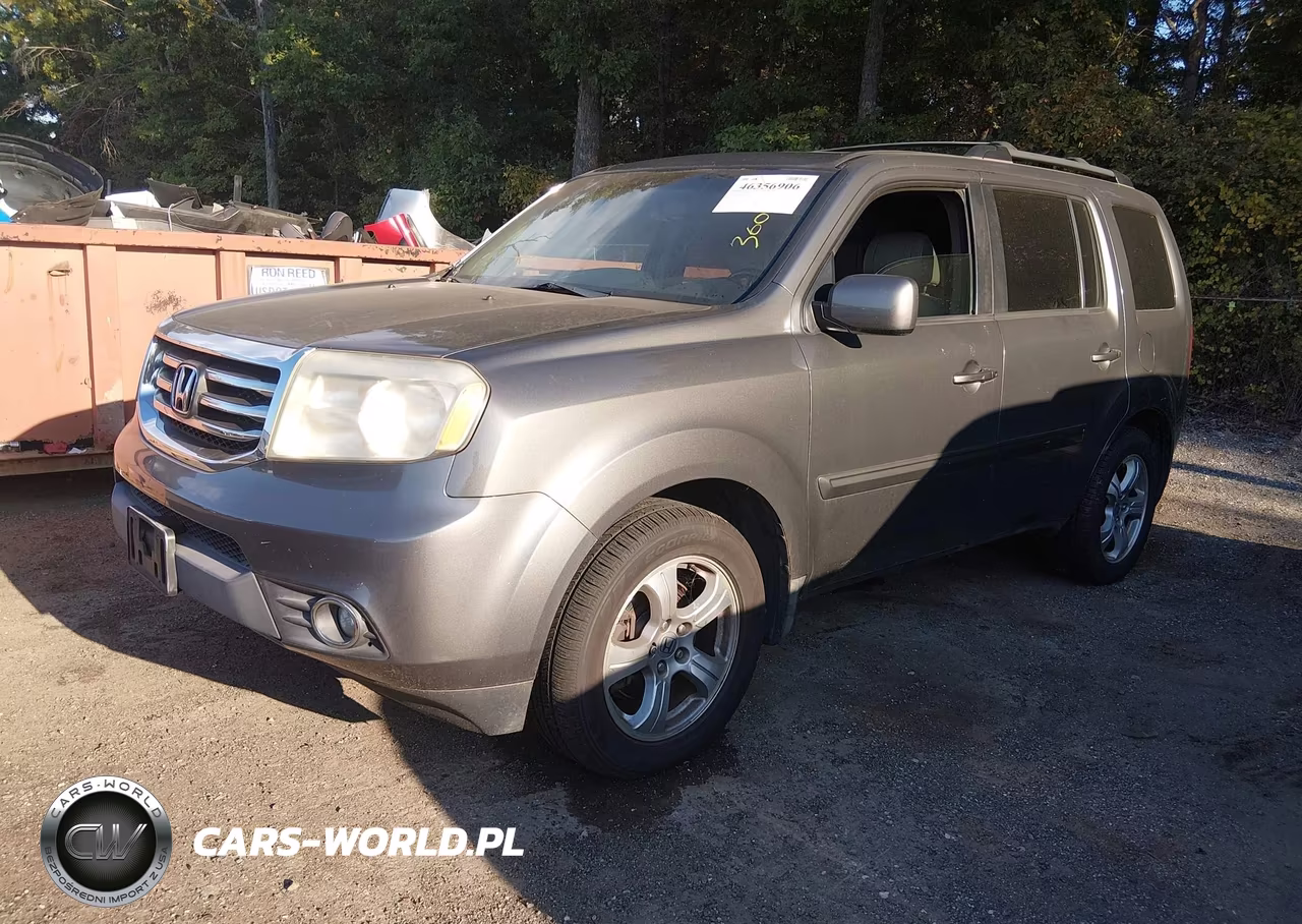 2012 Honda Pilot Ex-L VIN:5FNYF4H55CB019948 - 2