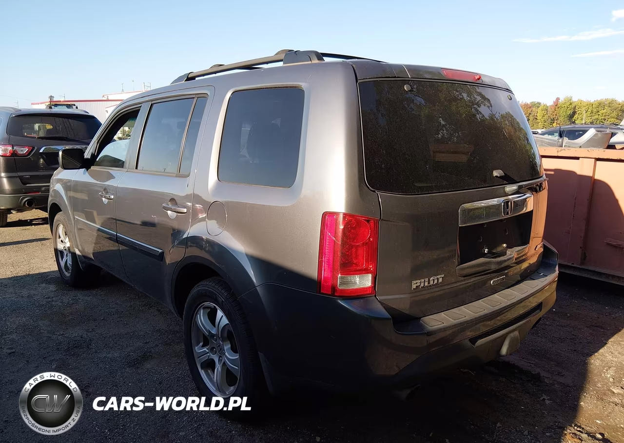 2012 Honda Pilot Ex-L VIN:5FNYF4H55CB019948 - 3