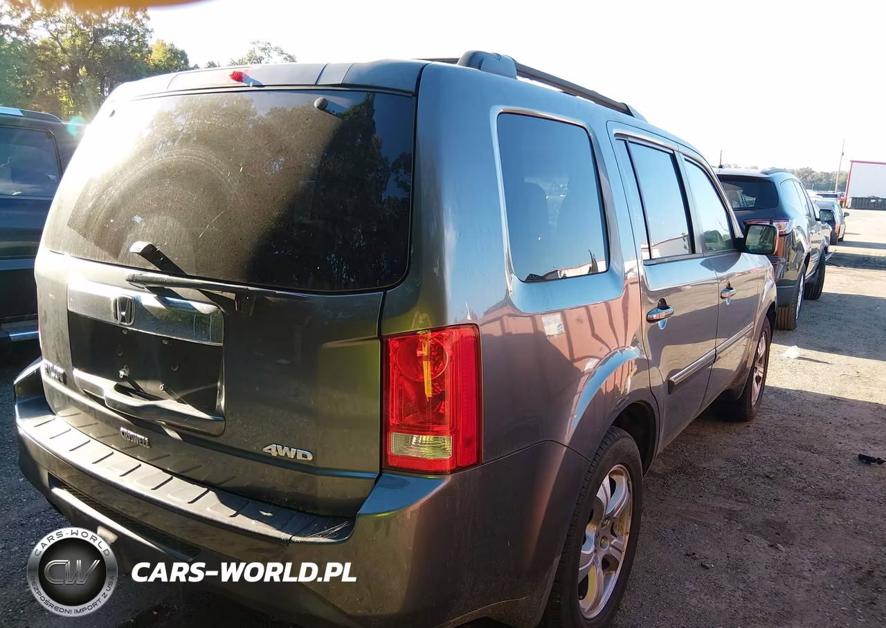 2012 Honda Pilot Ex-L VIN:5FNYF4H55CB019948 - 4