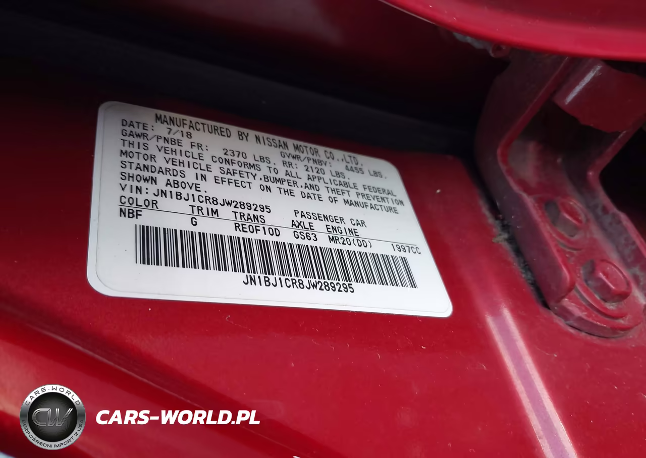 2018 Nissan Rogue Sport Sv VIN:JN1BJ1CR8JW289295 - 9