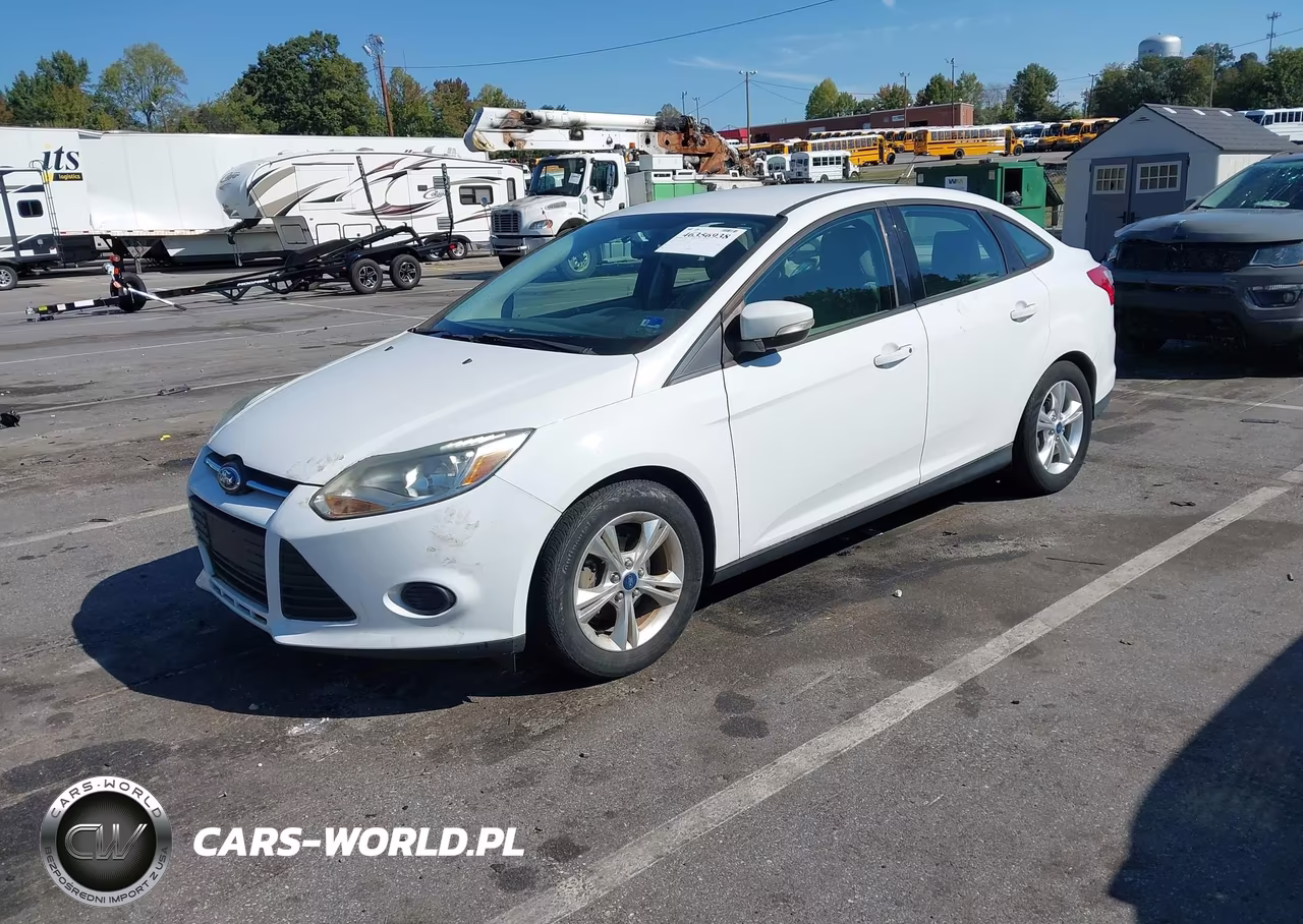 2014 Ford Focus Se VIN:1FADP3F27EL103225 - 2