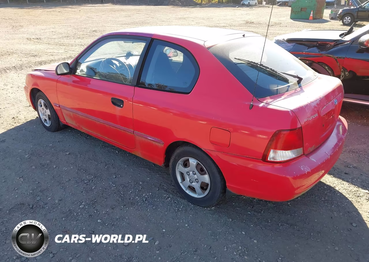 2002 Hyundai Accent Gs VIN:KMHCG35C22U225816 - 3