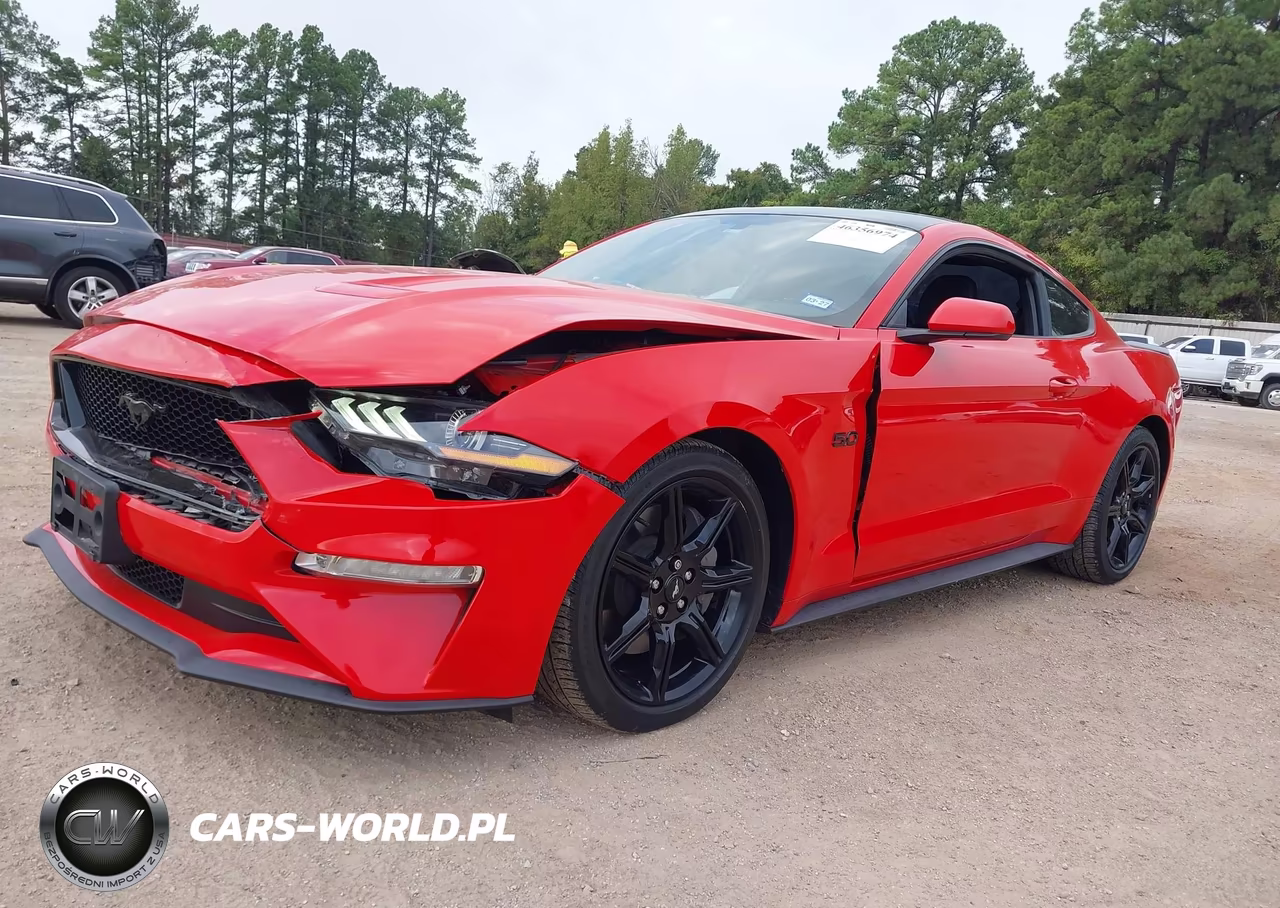 2020 Ford Mustang Gt Fastback VIN:1FA6P8CF5L5103836 - 2