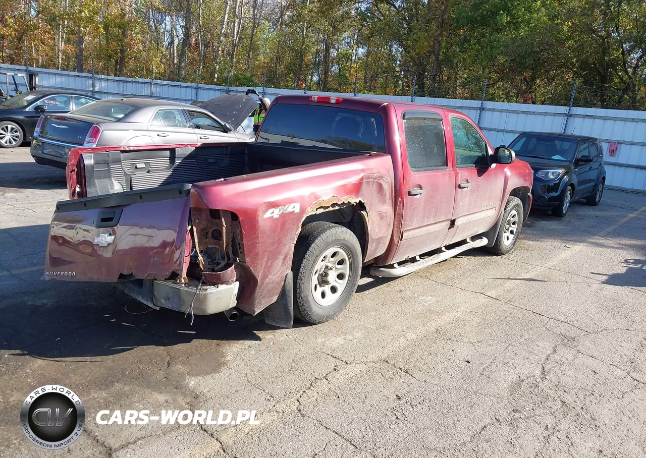 2009 Chevrolet Silverado 1500 Ls VIN:3GCEK13C59G182279 - 4