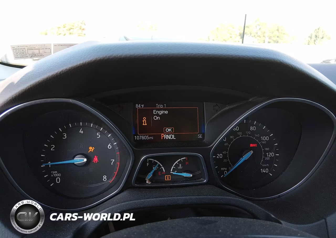 2016 Ford Focus Se VIN:1FADP3K29GL375929 - 7