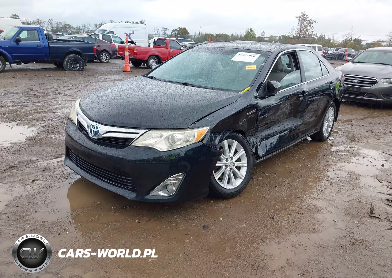 2012 Toyota Camry Hybrid Xle VIN:4T1BD1FK4CU017193 - 2