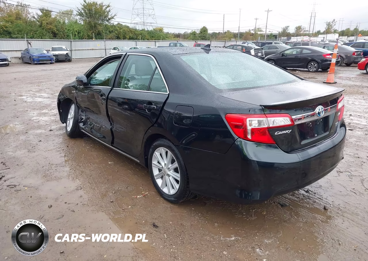 2012 Toyota Camry Hybrid Xle VIN:4T1BD1FK4CU017193 - 3