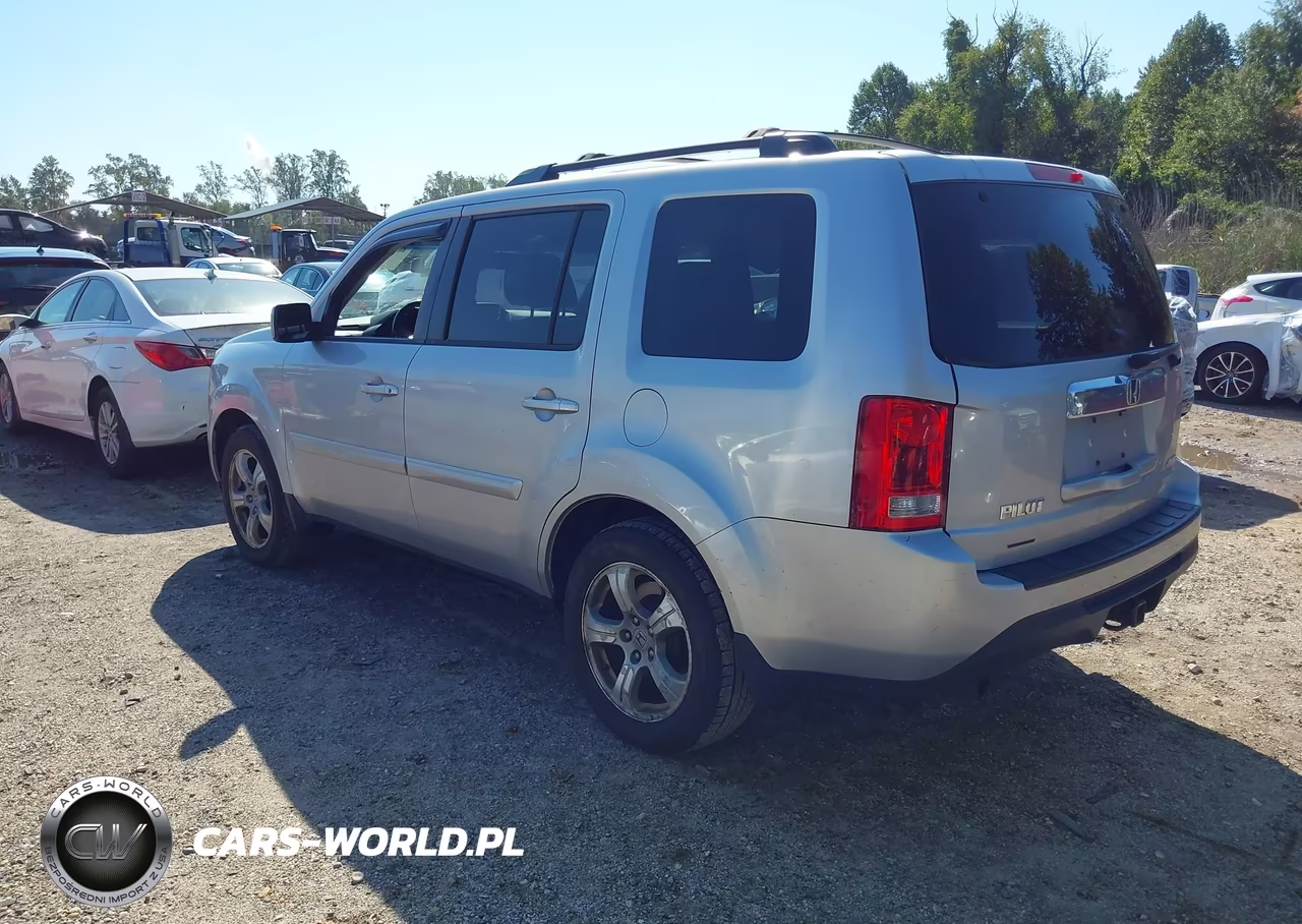 2013 Honda Pilot Ex-L VIN:5FNYF4H61DB070356 - 3