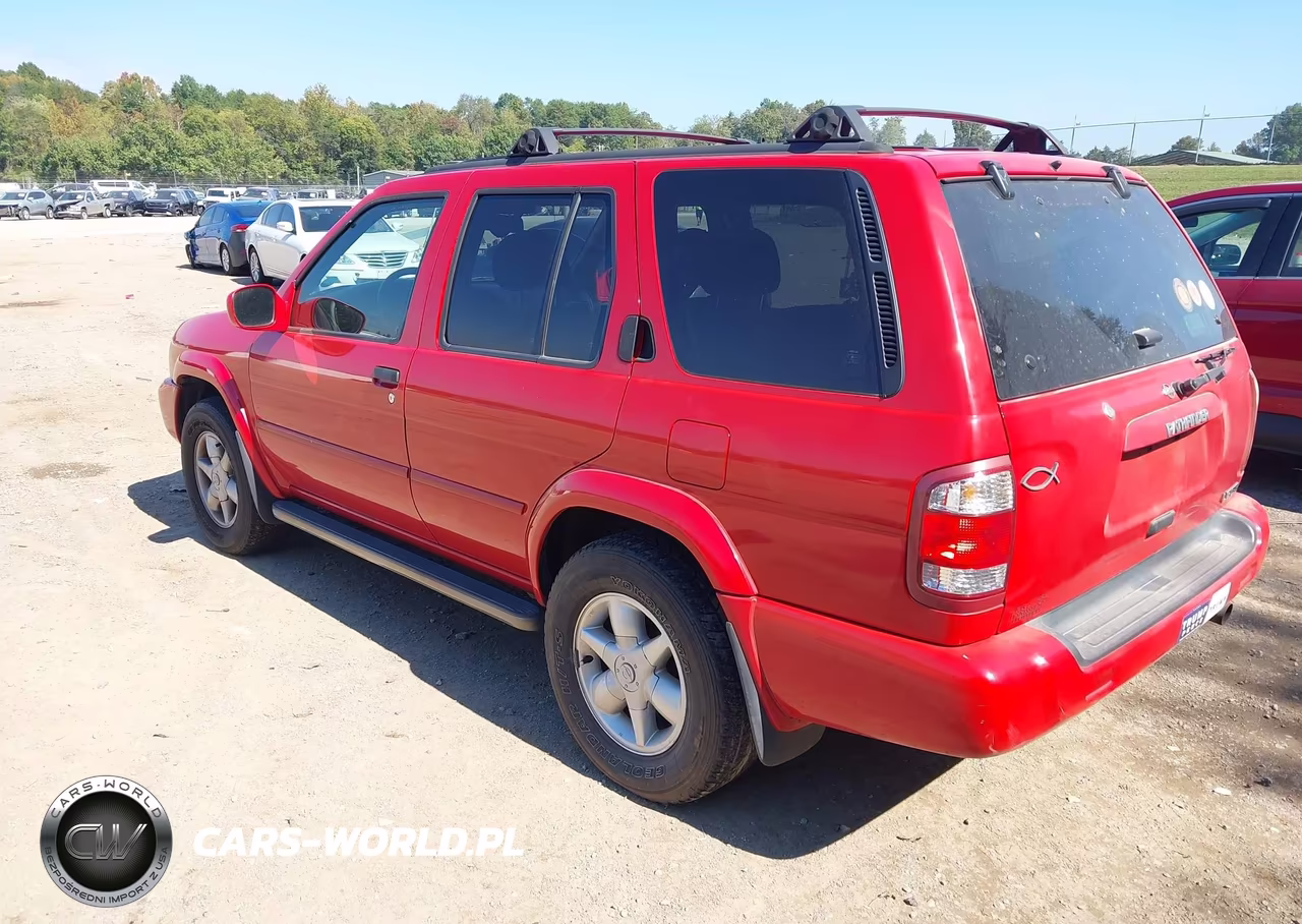 2001 Nissan Pathfinder Le VIN:JN8DR09Y21W577518 - 3