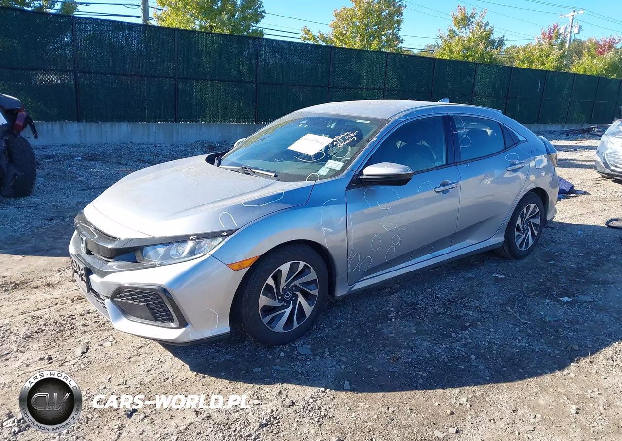 2019 Honda Civic Lx VIN:SHHFK7H37KU401172 - 2