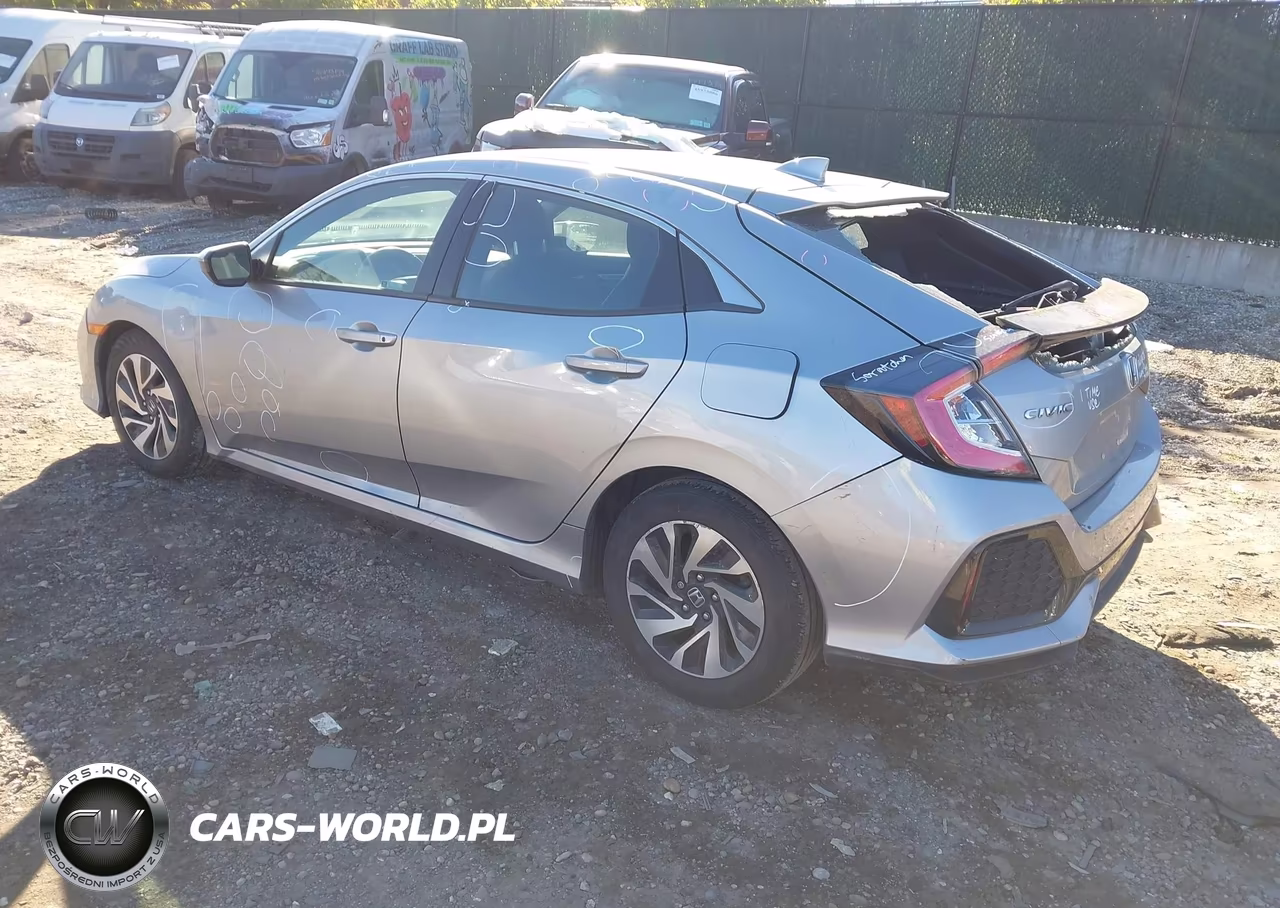 2019 Honda Civic Lx VIN:SHHFK7H37KU401172 - 3