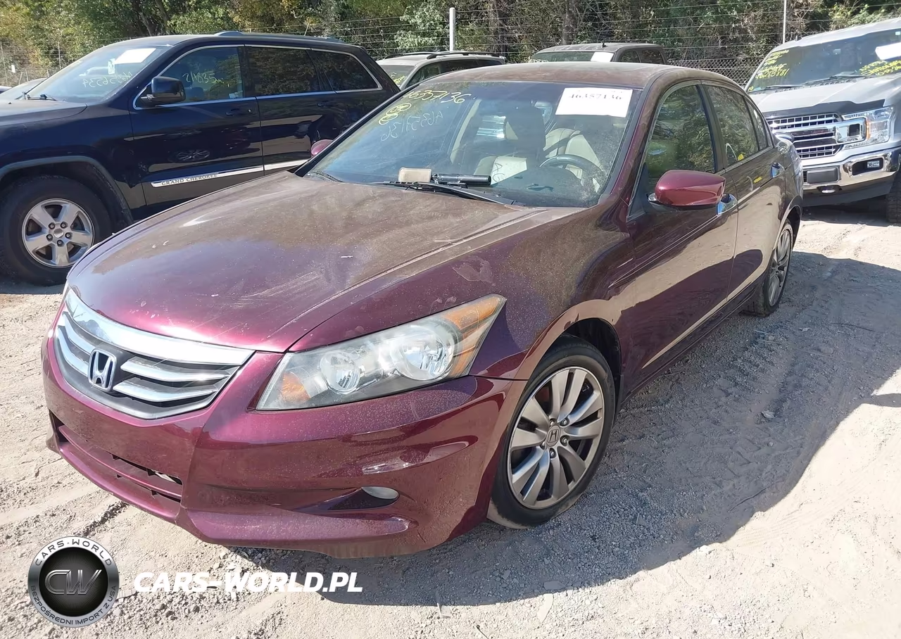 2012 Honda Accord 3.5 Ex-L VIN:1HGCP3F86CA041028 - 2
