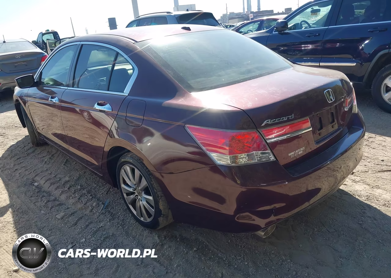 2012 Honda Accord 3.5 Ex-L VIN:1HGCP3F86CA041028 - 3