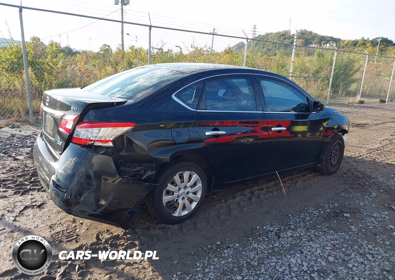 2014 Nissan Sentra Sv VIN:3N1AB7AP5EL675116 - 4