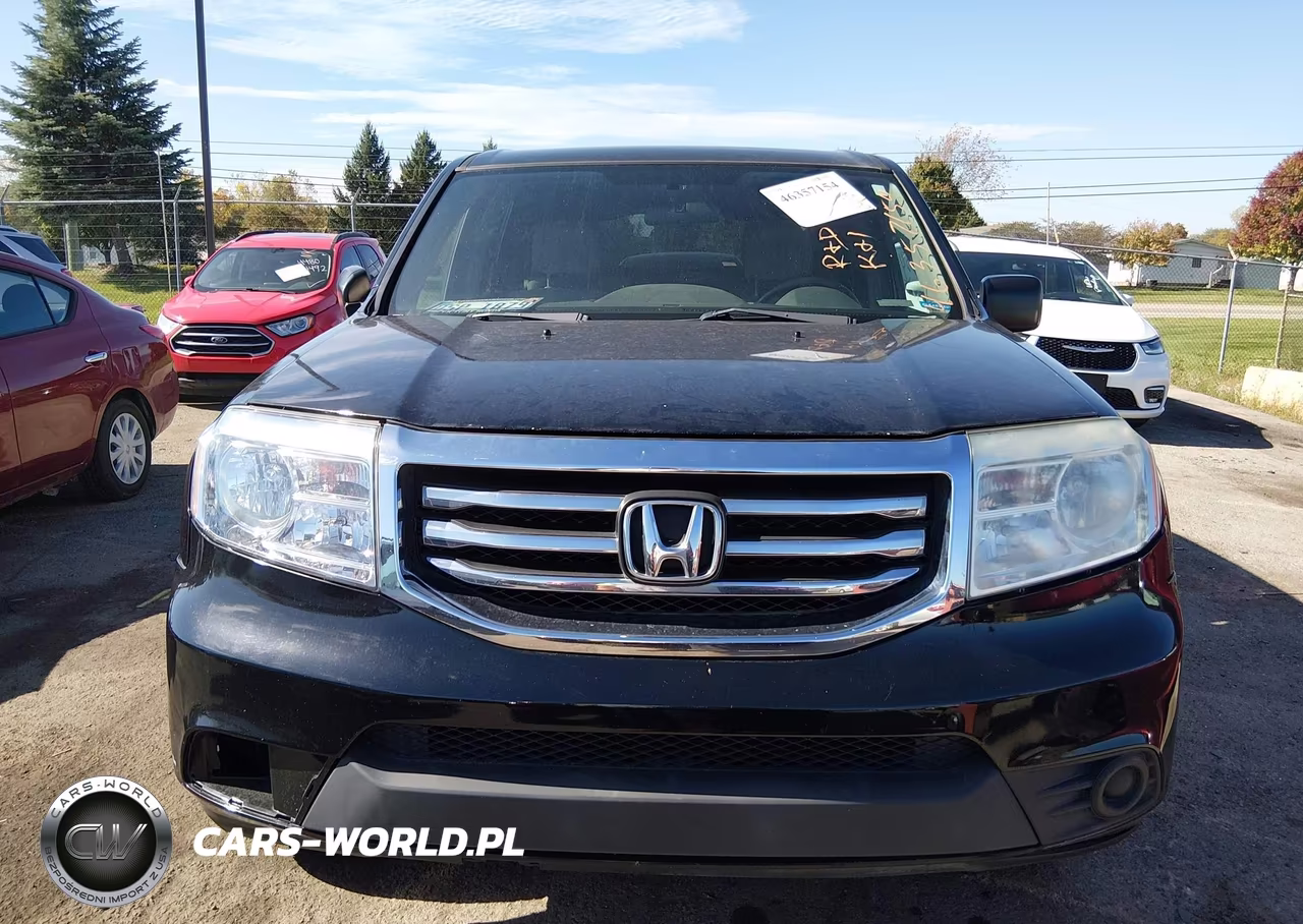 2014 Honda Pilot Lx VIN:5FNYF4H27EB017286 - 12