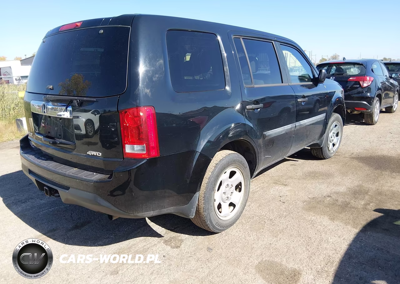 2014 Honda Pilot Lx VIN:5FNYF4H27EB017286 - 4