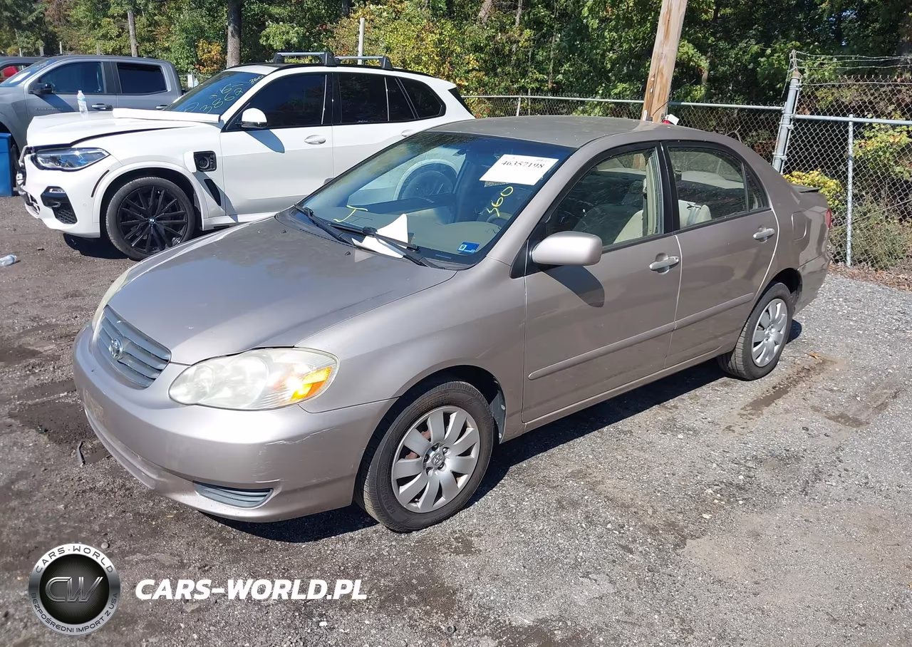 2003 Toyota Corolla Le VIN:1NXBR32E23Z006206 - 2