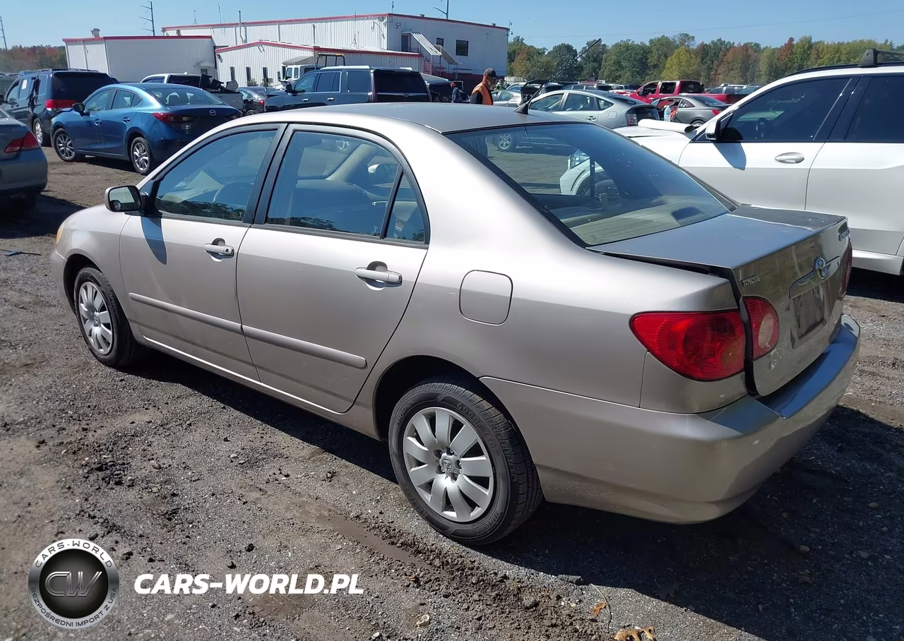 2003 Toyota Corolla Le VIN:1NXBR32E23Z006206 - 3