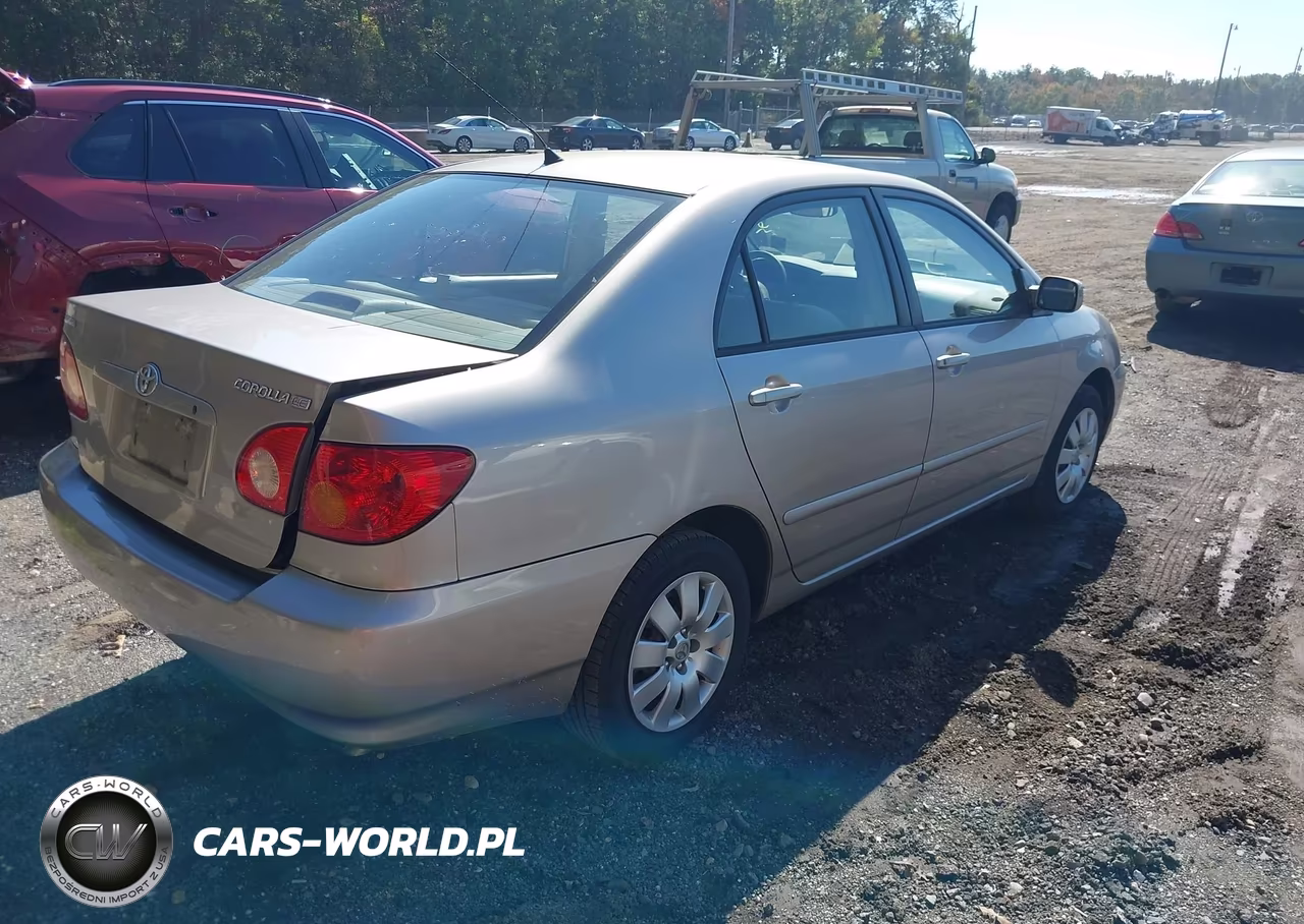 2003 Toyota Corolla Le VIN:1NXBR32E23Z006206 - 4