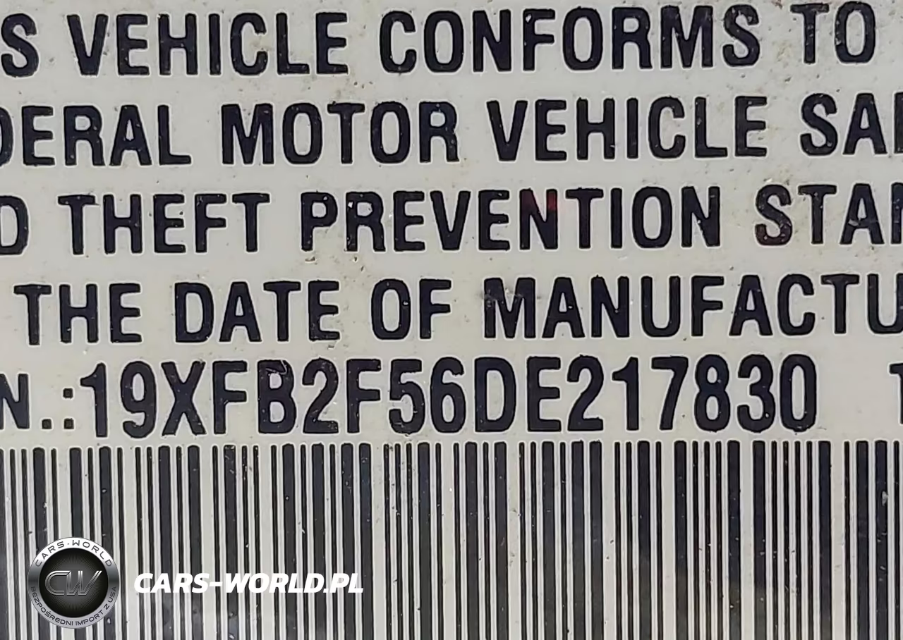 2013 Honda Civic Lx VIN:19XFB2F56DE217830 - 9