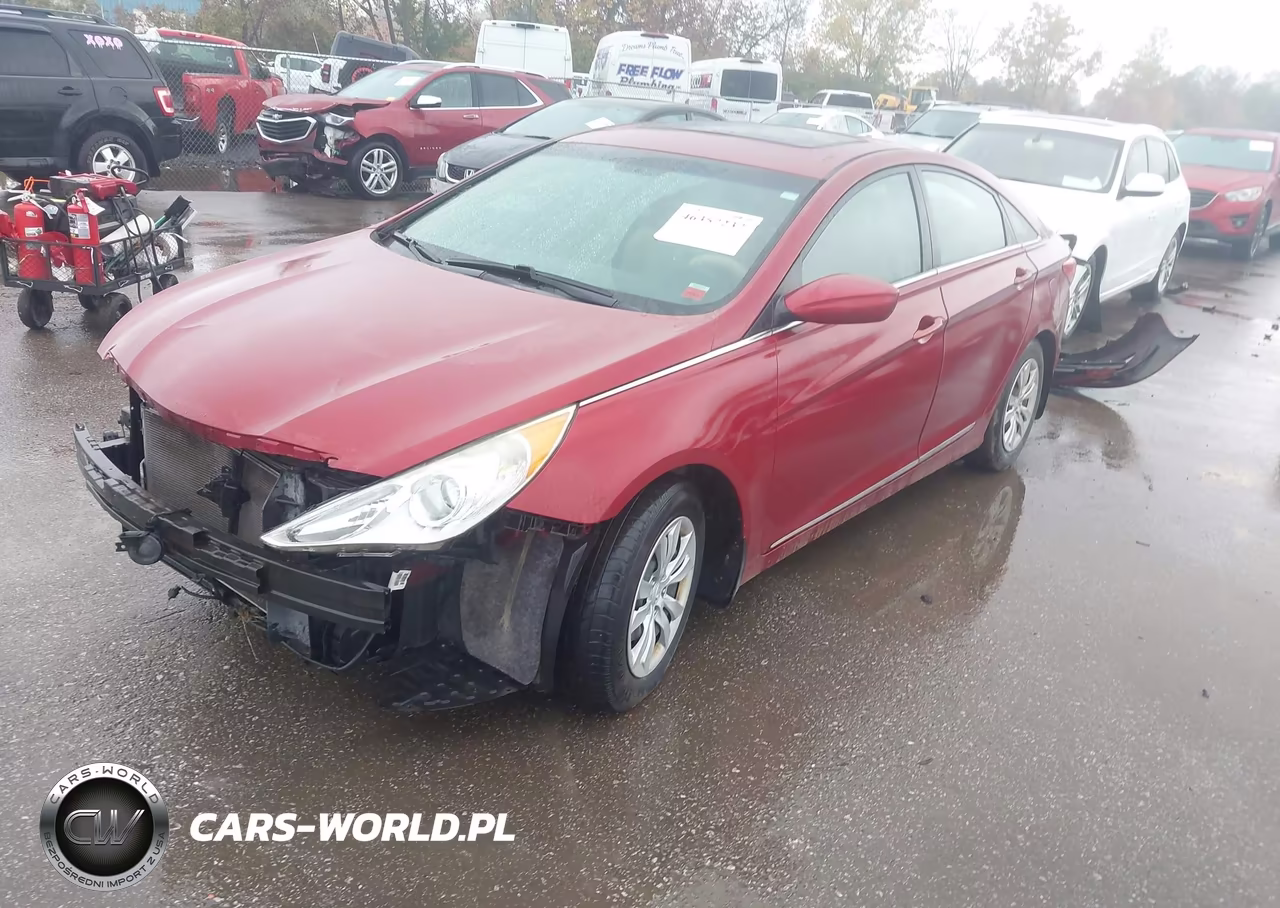 2012 Hyundai Sonata Gls VIN:5NPEB4AC5CH346469 - 2
