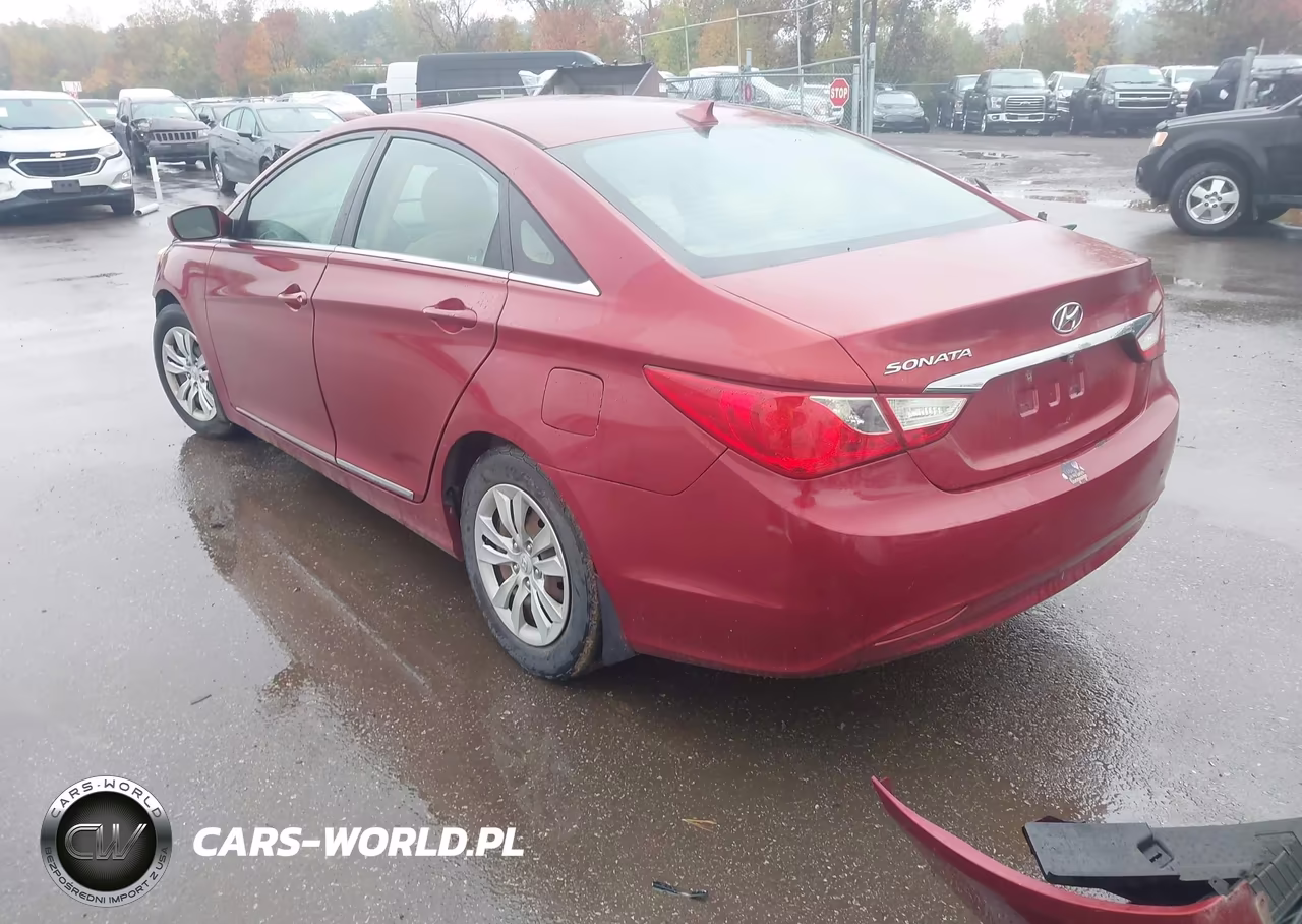 2012 Hyundai Sonata Gls VIN:5NPEB4AC5CH346469 - 3