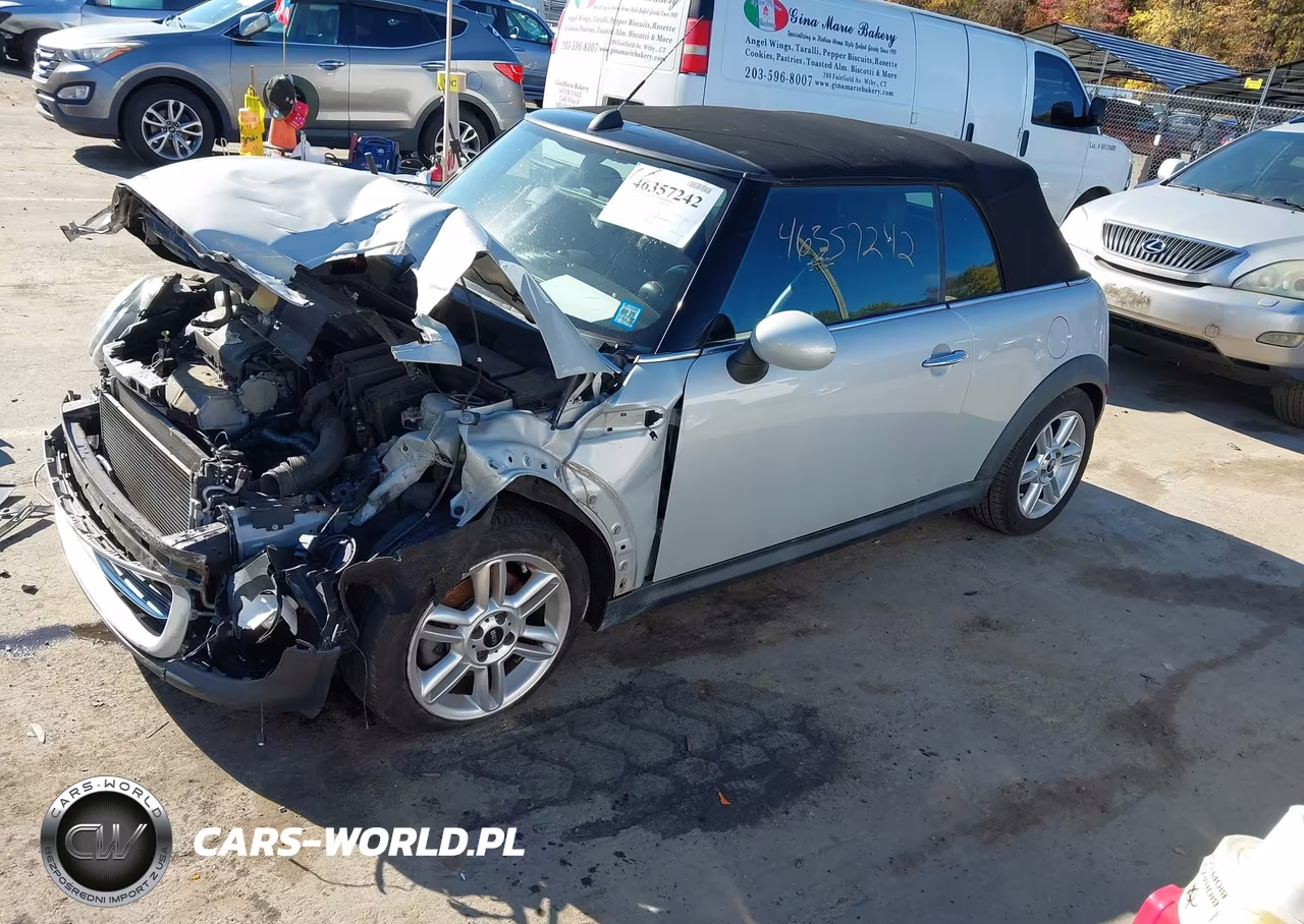 2012 Mini Cooper VIN:WMWZN3C5XCT134936 - 2
