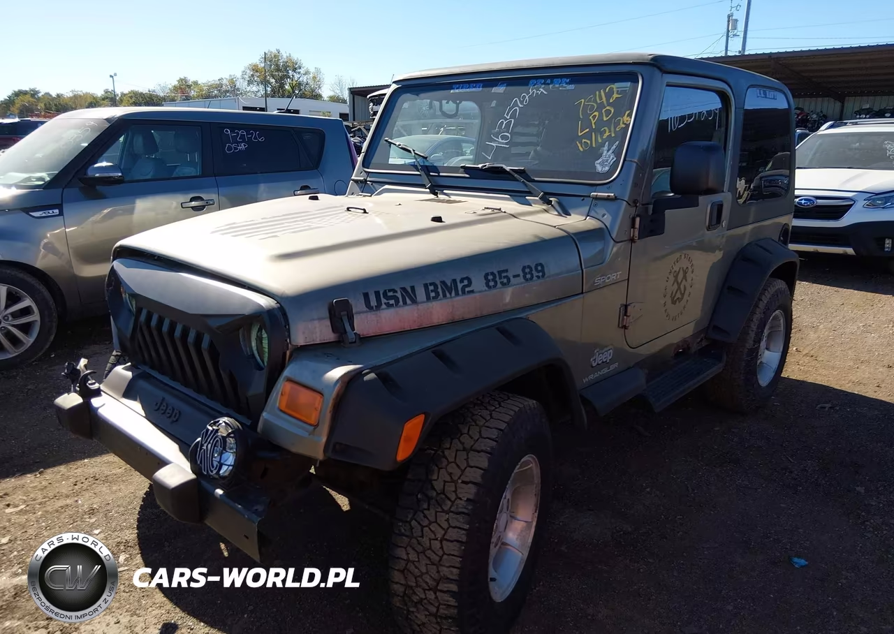 2003 Jeep Wrangler VIN:1J4FA49S83P338853 - 2