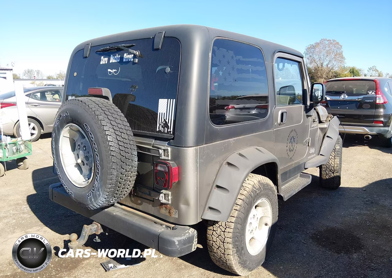 2003 Jeep Wrangler VIN:1J4FA49S83P338853 - 4