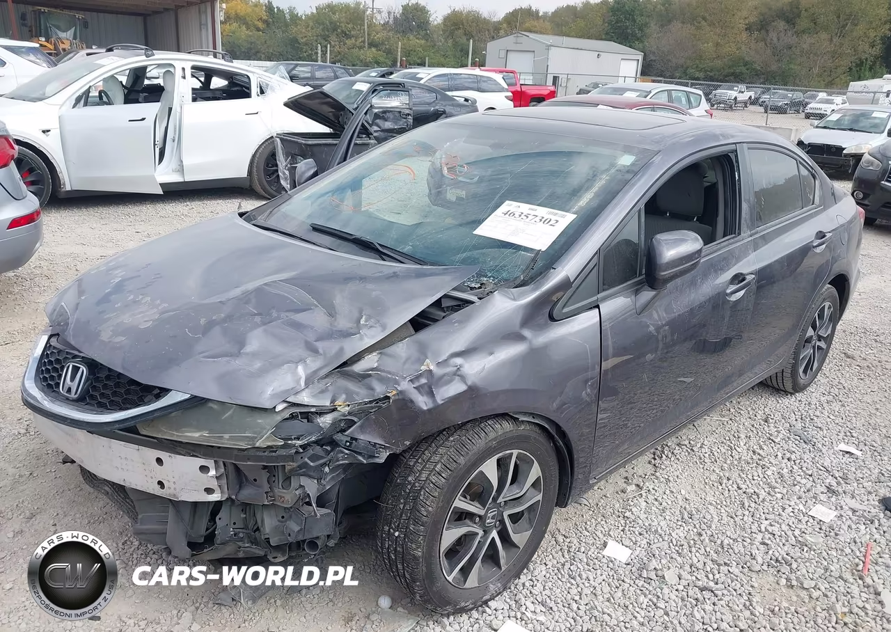 2015 Honda Civic Ex VIN:19XFB2F87FE090650 - 2