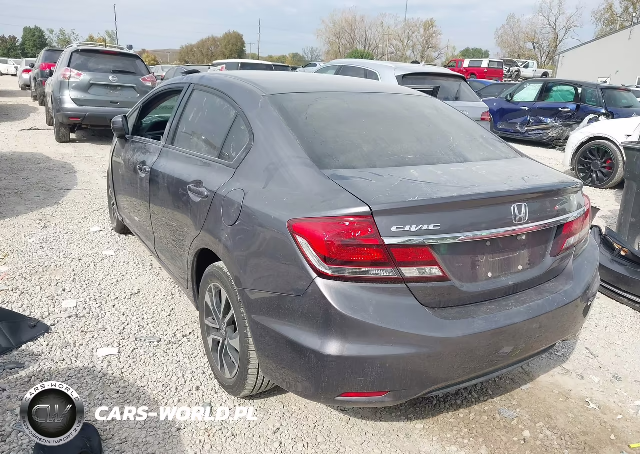 2015 Honda Civic Ex VIN:19XFB2F87FE090650 - 3